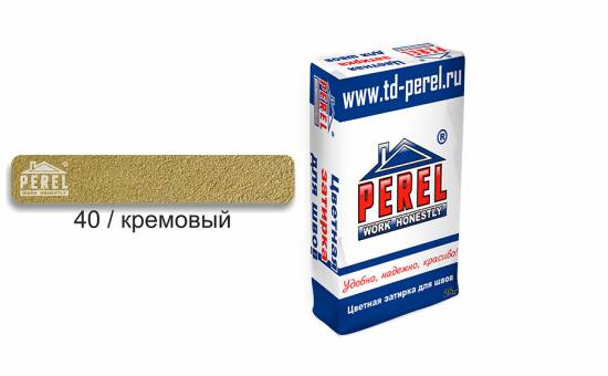Затирка для швов PEREL RL 0440 кремовая, 25 кг