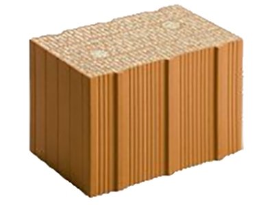 Керамический поризованный блок Coriso 12 DF