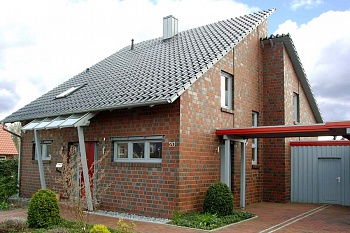 Клинкерный кирпич для фасада на объекте из Roben Greetsiel 