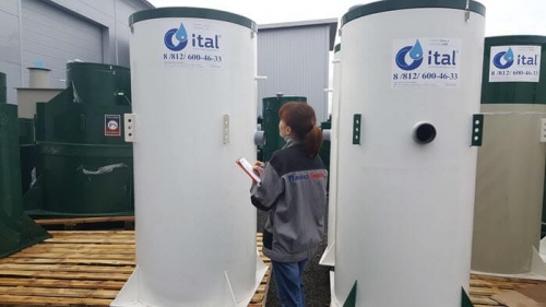 Аэрационная установка для очистки сточных вод Итал Био (Ital Bio)  Антей 5 Лонг